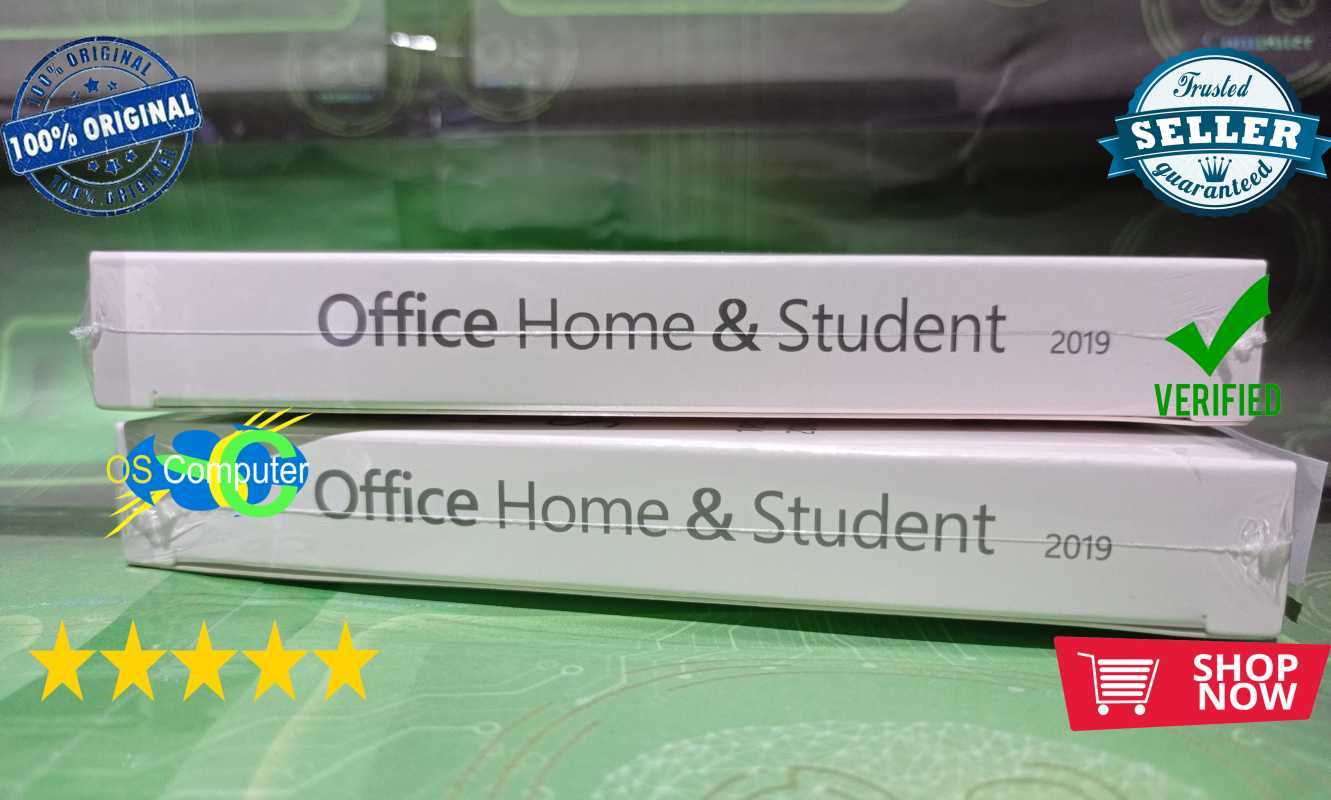 Promo Microsoft Office 2019 Home Student Binding Email Full Box ...