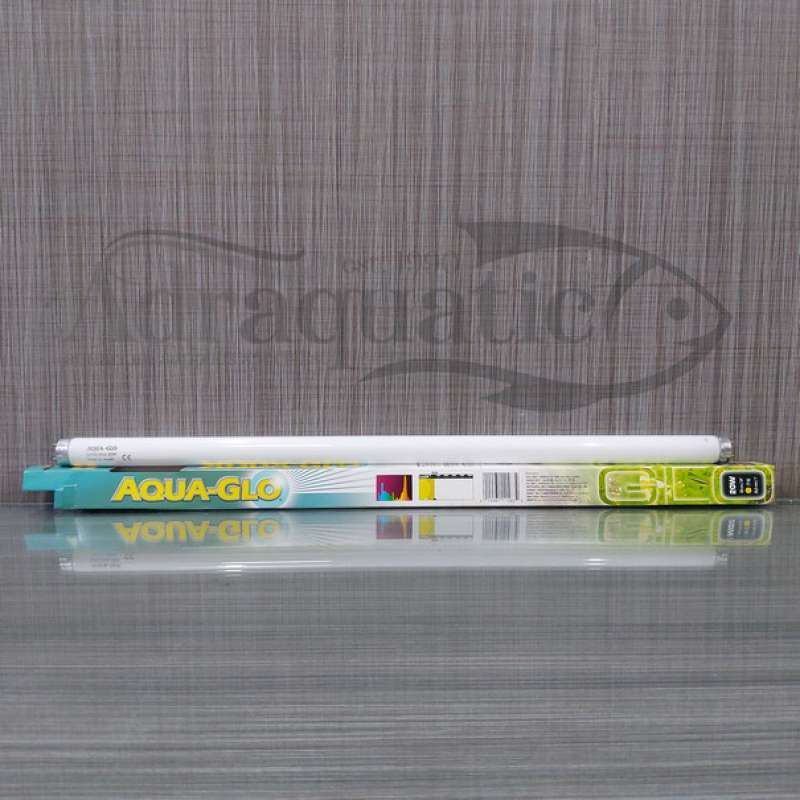 Jual AQUA-GLO T8 20W 18000K FLUORESCENT LAMP LAMPU AQUARIUM AQUASCAPE ...