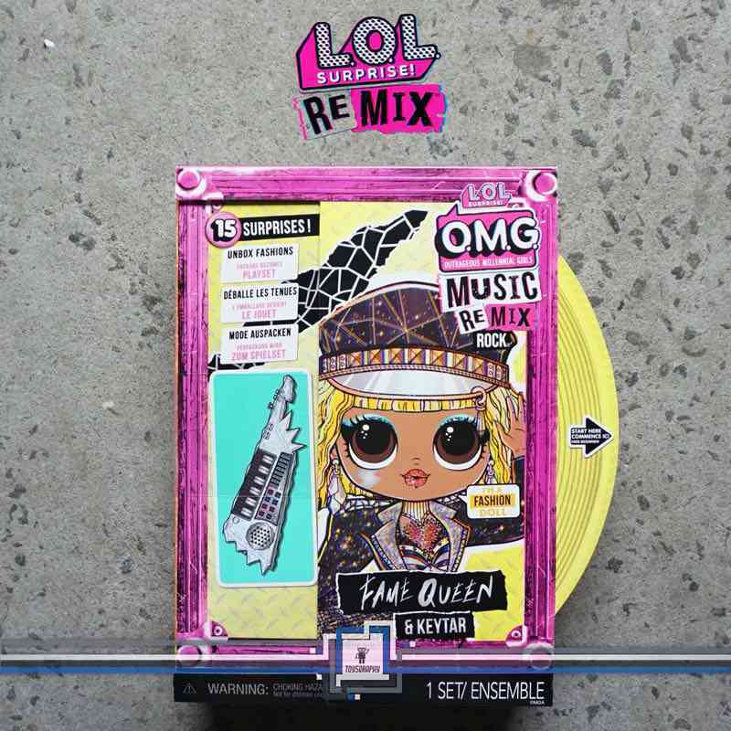 Jual LOL Surprise OMG Remix Rock Fame Queen with Keytar The Super Sonix ...