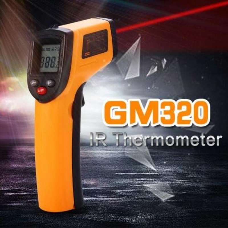 Jual Digital Thermometer gun infrared pengukur suhu panas di Seller