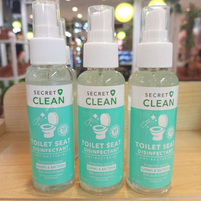 Jual Secret Clean Toilet Seat Disinfectant 100ml Multicolor di Seller