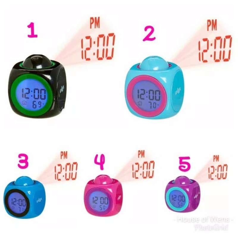 Jual BEST PROMO SMIGGLE ALARM CLOCK SKY HIGH2 TONE WEKER JAM di Seller