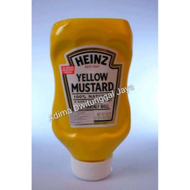 Jual Heinz Yellow Mustard 566gr Halal Di Seller Adima Dwitunggal Jaya