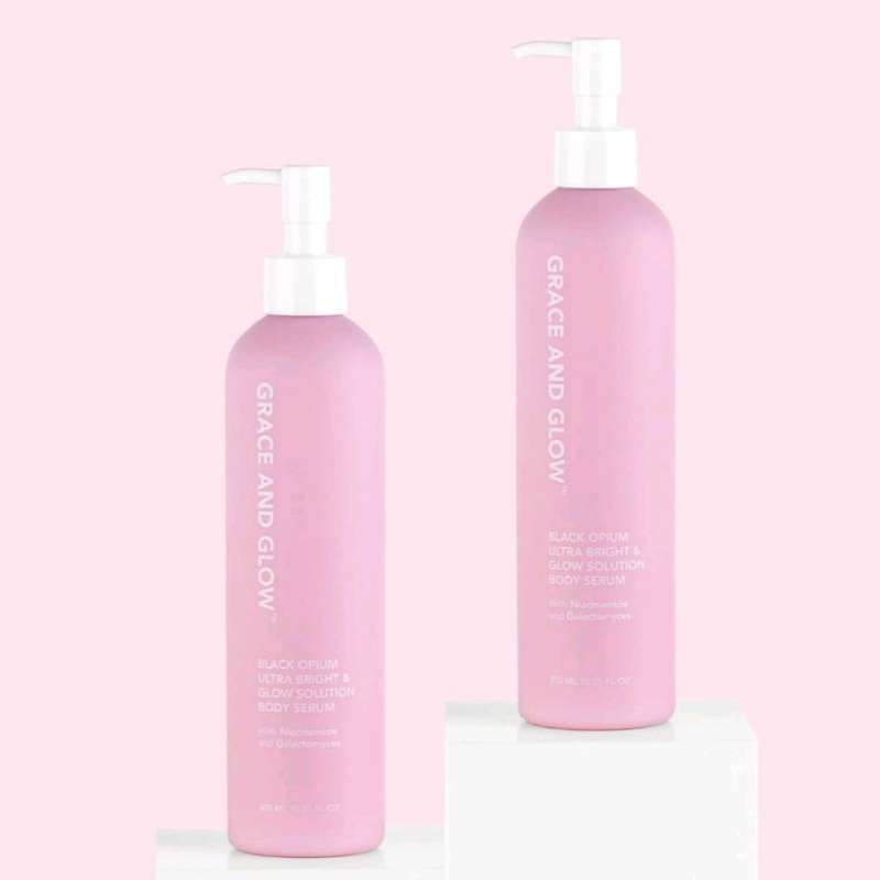 Jual Grace And Glow Black Opium Ultra Bright & Glow Solution Body Serum