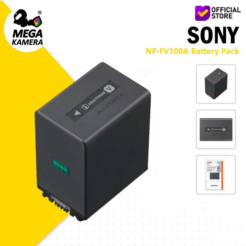 Jual Sony NPFV100A Original VSeries Rechargeable Battery Pack NP