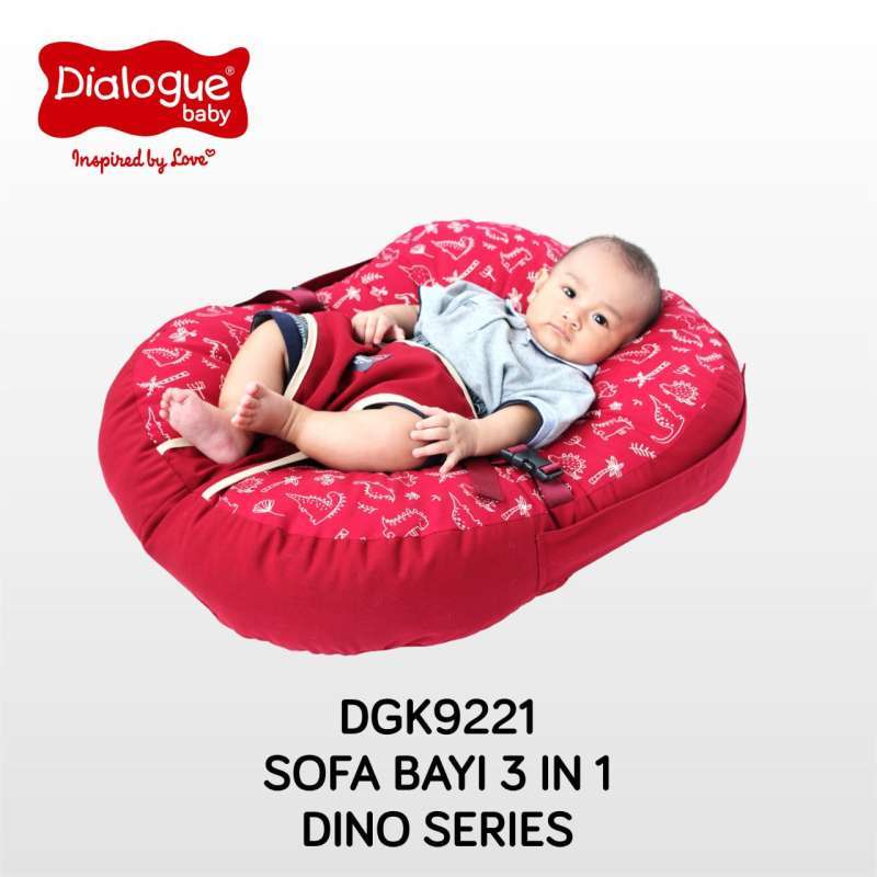 Jual Sofa Baby Multifungsi 3in1 DIALOGUE Dino Series DGK 9221 Kasur