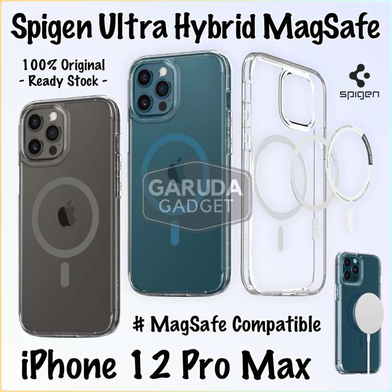 Jual Case iPhone 12 Pro Max Spigen Ultra Hybrid MagSafe Compatible