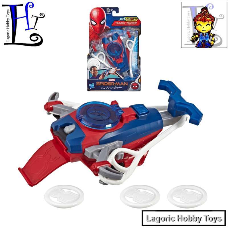Jual Role Play Spiderman  Shots Disc Slinger Blaster Hasbro di Seller Lagoric Hobby Toys