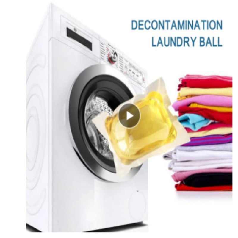 Promo Baru Laundry Gel Detergent Ball Liquid Detergent Gel Ball Sabun Cuci Mini Murah Diskon 30