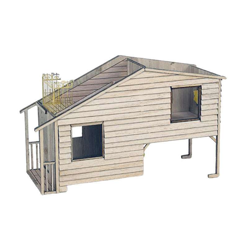 Jual 135 Wooden Dioramas House Building Model Kits Architecture House