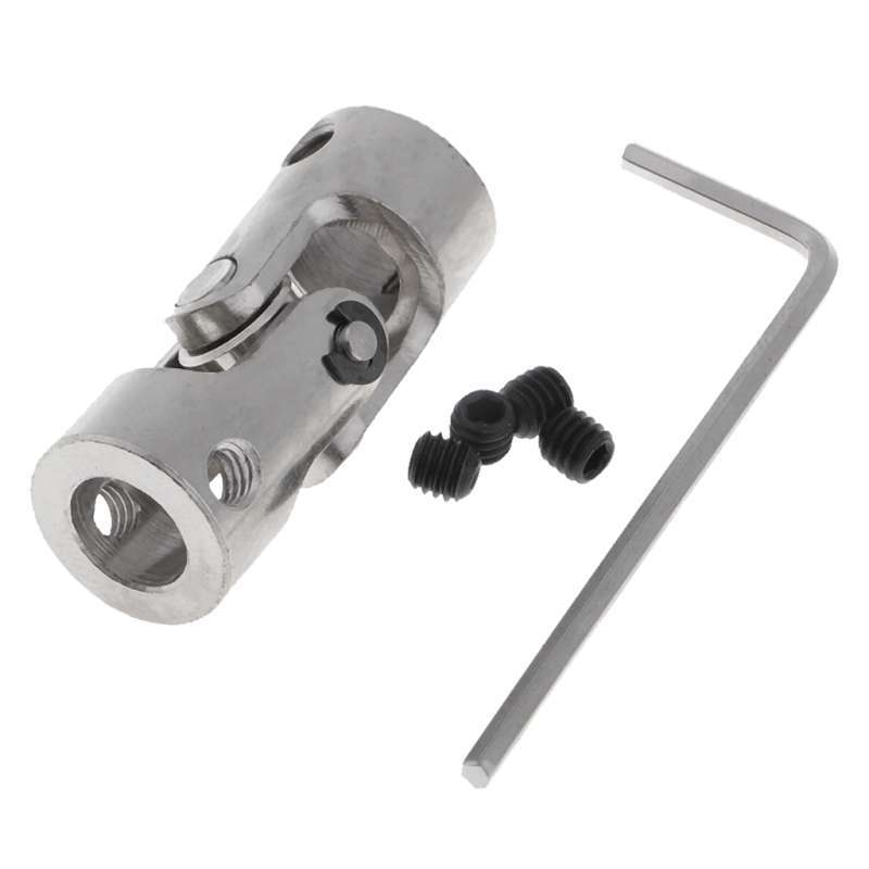 Promo Metal Universal Joint Shaft Coupling 8MM X 8MM RC Boat Connector