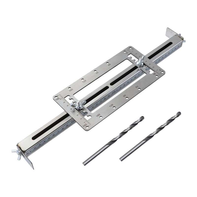 Jual Drill Handle Hole Locator Punch Jig Tool Drilling Opener Template