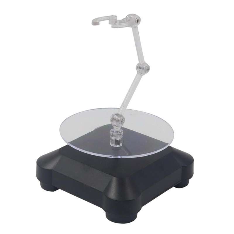 Jual Turntable Rotating Showcase Jewelry Watch Display Stand 9.5cm with