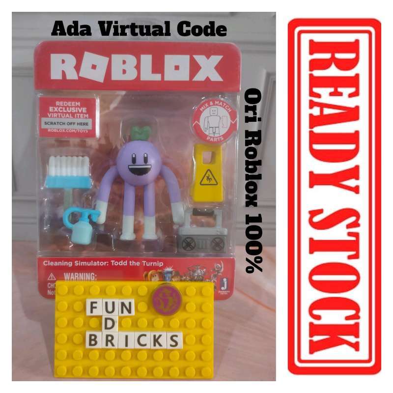 Jual Roblox Core Figures Cleaning Simulator Todd the Turnip Action
