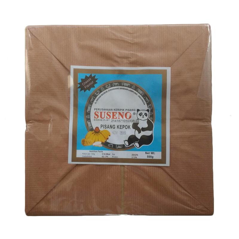 Jual SUSENO Rasa Keju Keripik Pisang Kepok [500 g/ Kemasan Kotak] di