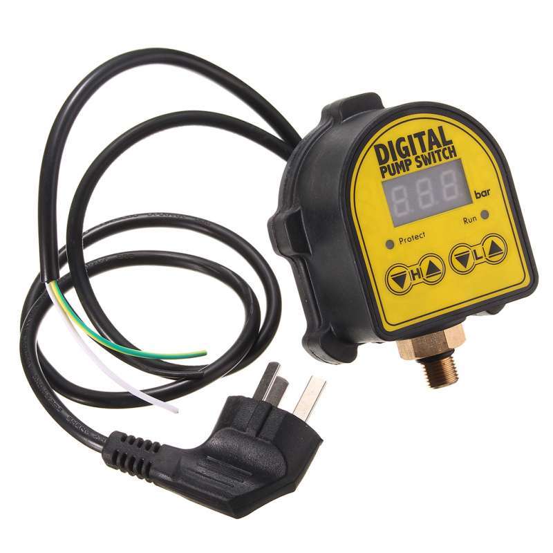 Jual Automatic Digital Pressure Controller ON OFF Switch 220V For Water ...