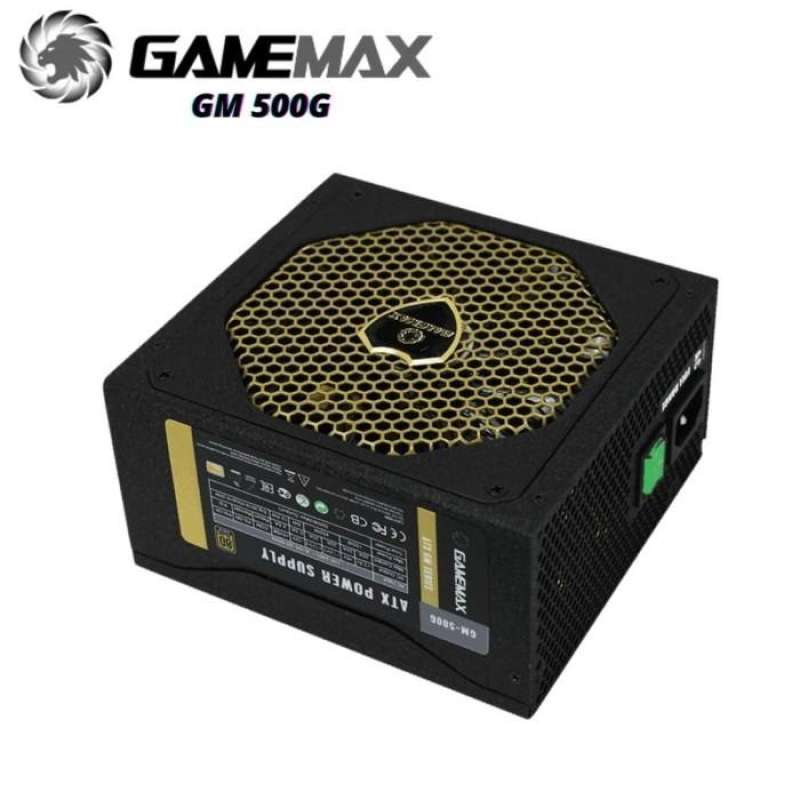 Jual GAMEMAX PC POWER SUPPLY Gamers Series GM600G 600W 80+ Platinum di