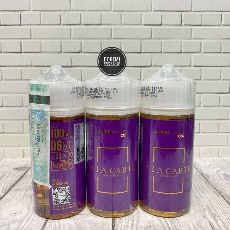 Jual LA KARTE CREAM RAISIN UNGU 100ML di Seller