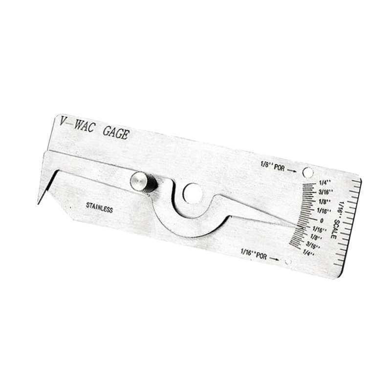 Jual 1/16'' Scale VWac Welding Gage Biting Edge Undercut Inspection Gauge Inch di Seller