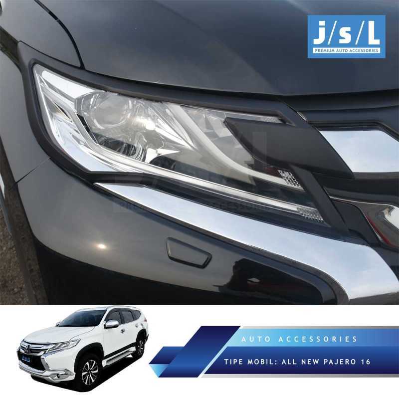 Jual All New Pajero Sport Garnish Lampu Depan/Head Lamp Garnish