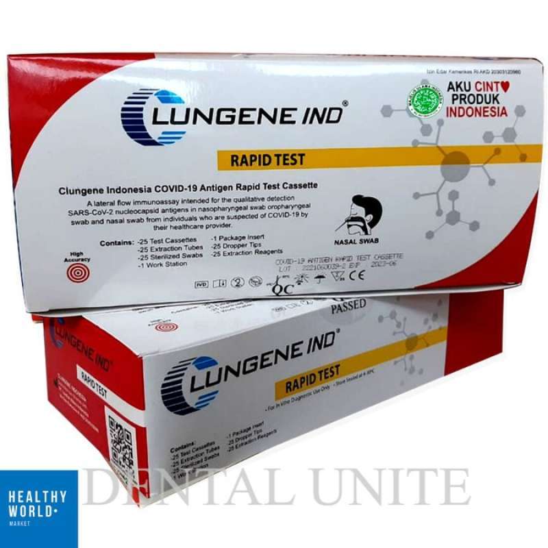 Promo Rapid Test Antigen Lungene Merah Diskon 1 di Seller Dentalunite