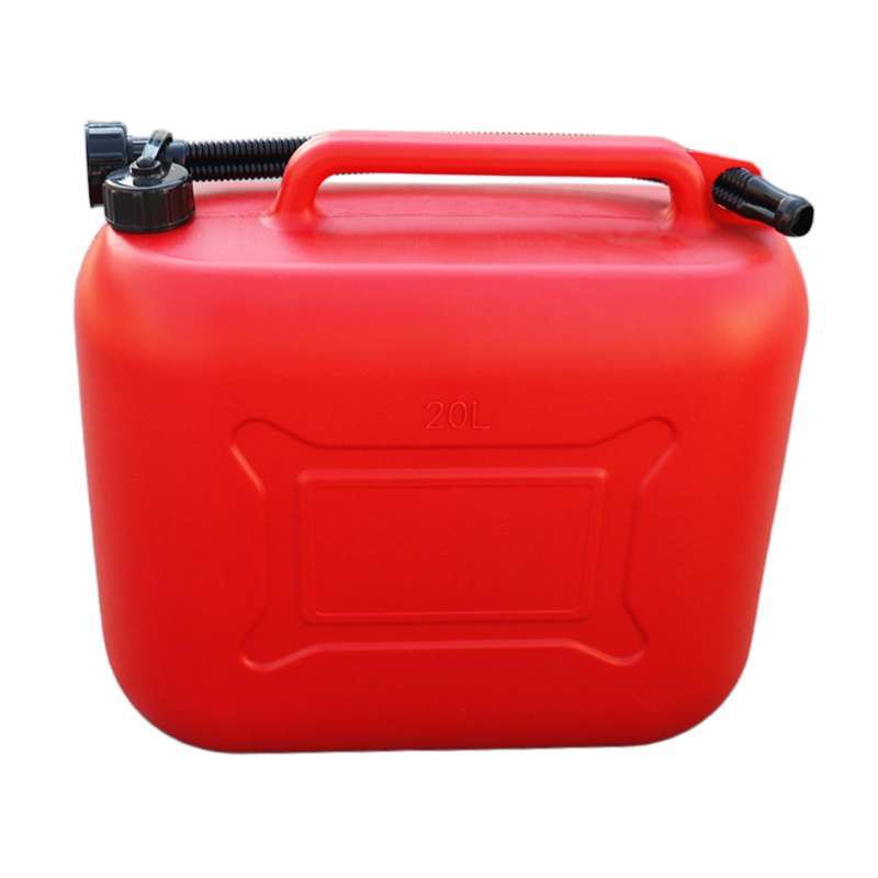 Yeego 20L (5 Gallon) Red Gasoline Fuel Tank – Universal Backup Can For SUV, ATV, Truck, Car