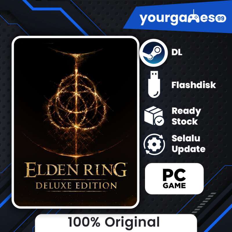 Jual ELDEN RING DELUXE EDITION FULL DLC PC Game Original di Seller