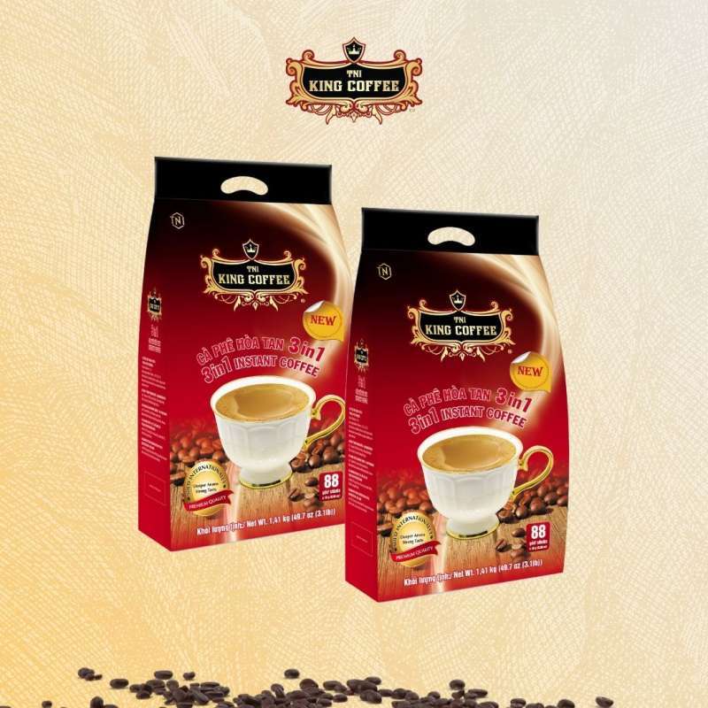Jual [2 BOX] Kopi Vietnam Trung Nguyen TNI King Coffee 3in1 88 sachet