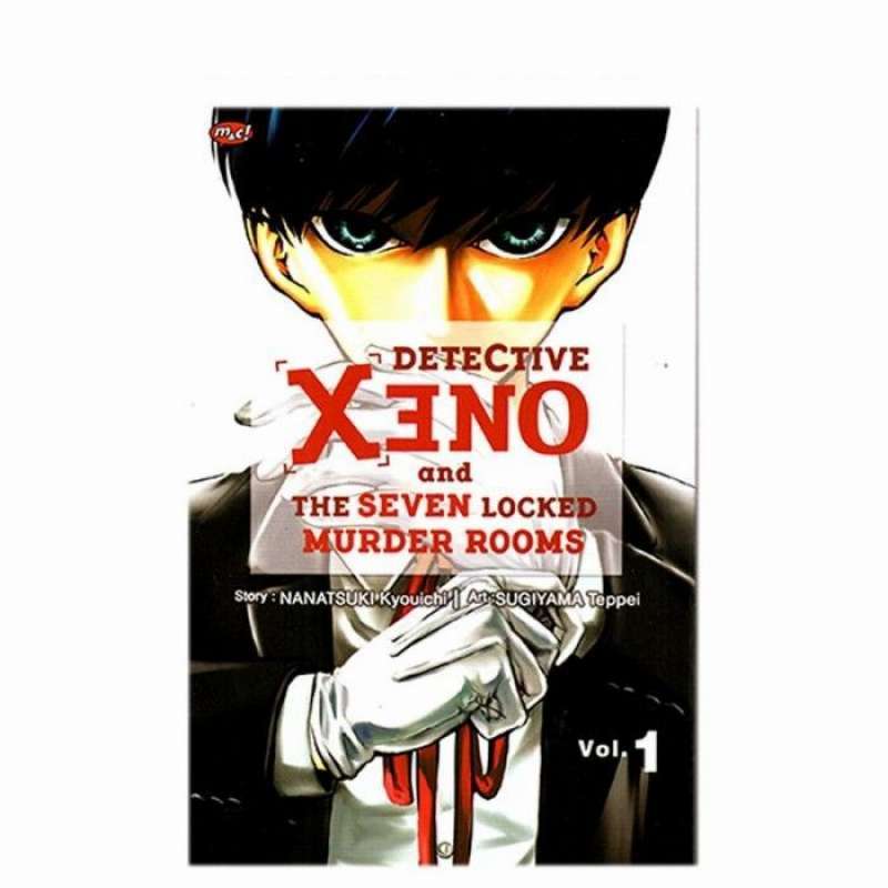 Promo Original DETECTIVE XENO & THE SEVEN LOCKED MURDER ROOMS 01 Buku