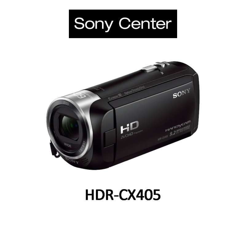 Jual SONY CENTER CAMERA Handycam CX405 / HDRCX405 HD Handycam warna