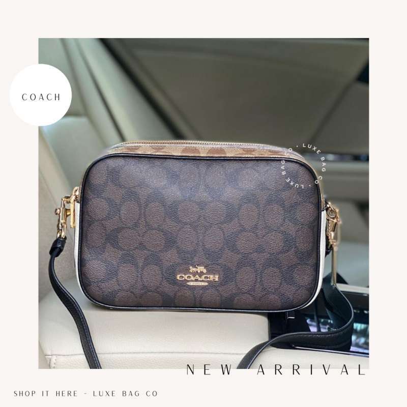 Jual Coach Jes Crossbody In Blocked Signature Canvas 100 ORIGINAL di