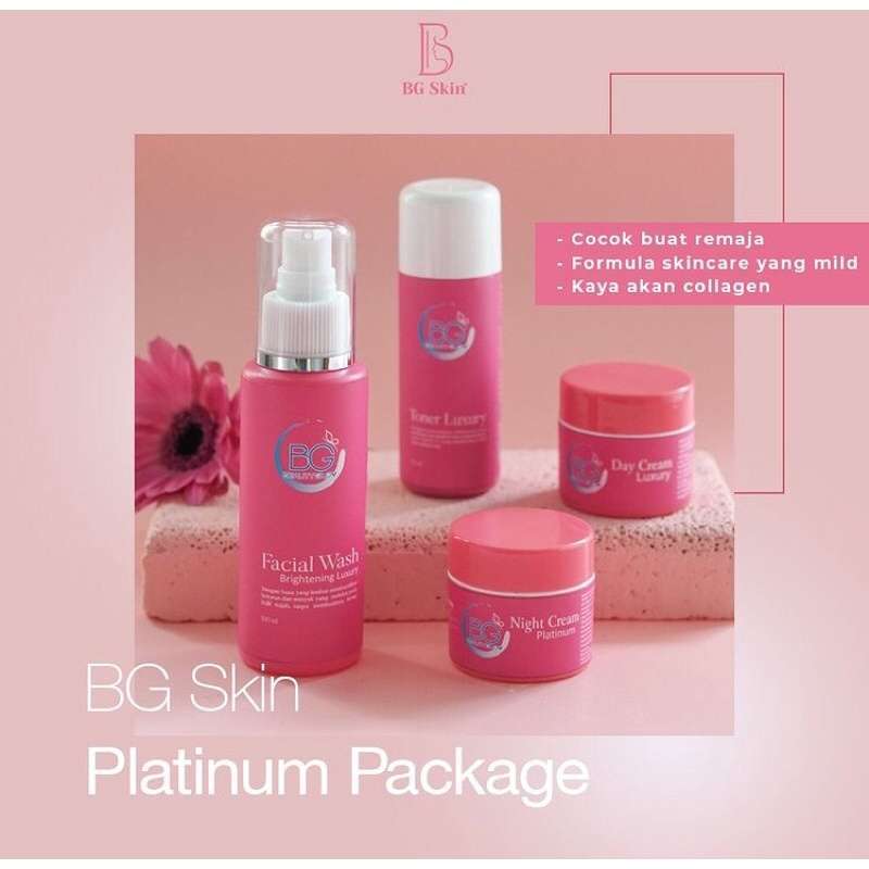 Jual Share Paket Beauty Glow Platinum BG SKIN di Seller HB Whitening