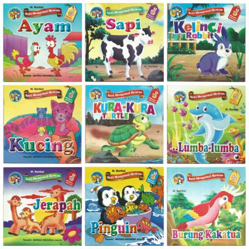 Promo Original Cerita Anak Seri Mengenal Hewan Bergambar Berwarna 2 ...