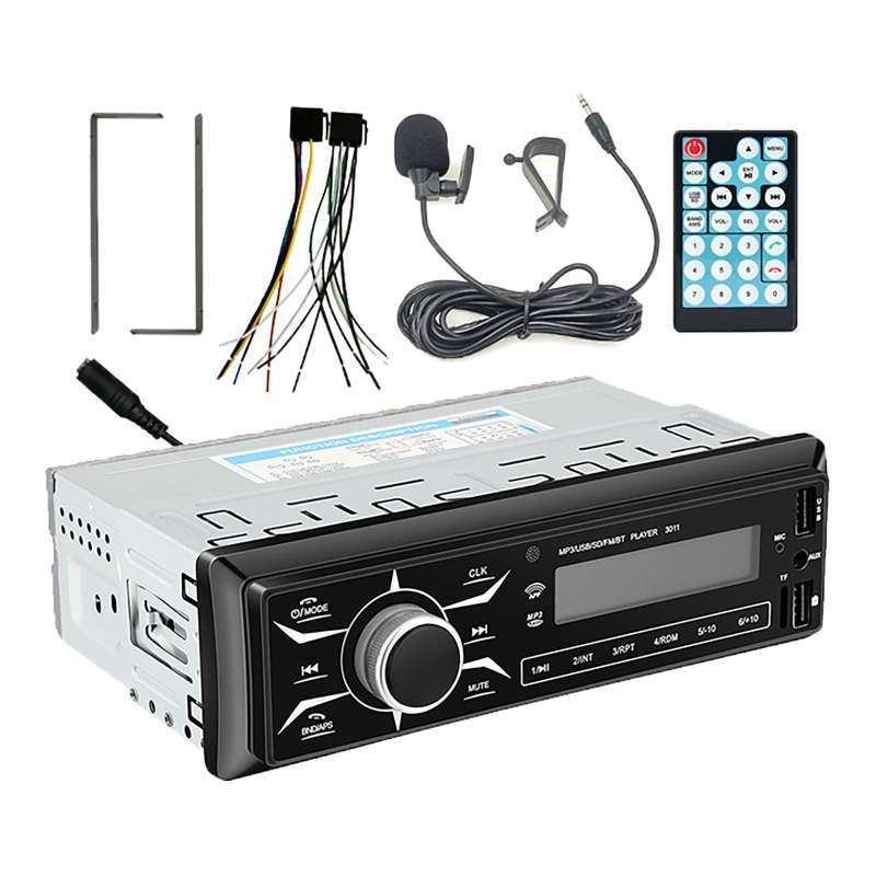 Jual Car MP3 Player USB Charger Audio Stereo FM Radio Cars 12V MIC