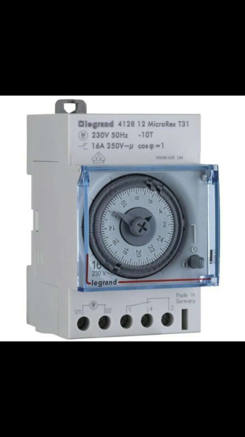 Jual timer listrik legrand time switch legrand timer waktu legrand