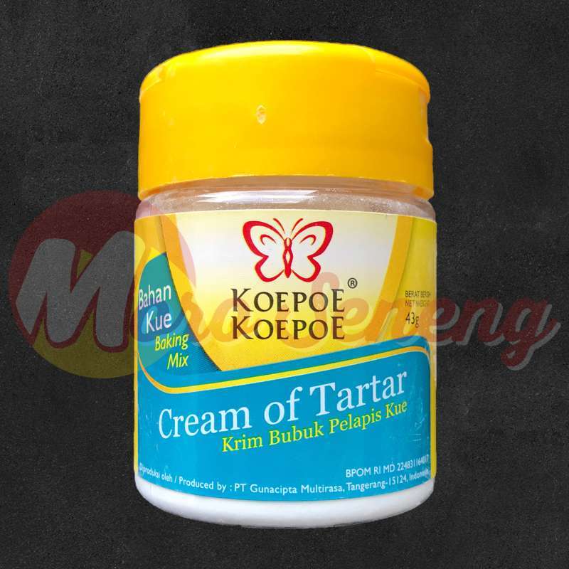 Jual Cream of Tartar Kupu Kupu Koepoe Koepoe di Seller Moro Seneng