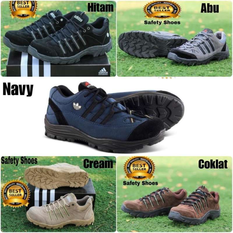 Jual SEPATU ADIDAS SAFETY LOW TACTICAL SAFETY SHOES KASUAL SNEAKERS