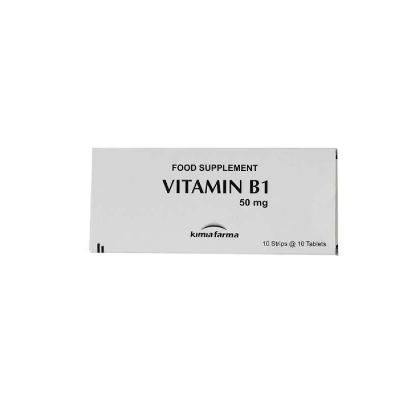 Kimia Farma Vitamin B1 50 Mg Lengkap Harga Terbaru Juli 2024 Blibli