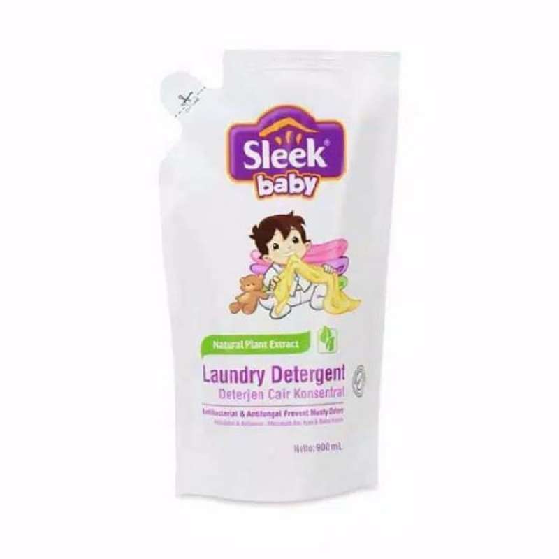 Jual SLEEK BABY LAUNDRY DETERGEN PCH 900 ML di Seller Primo Sunset