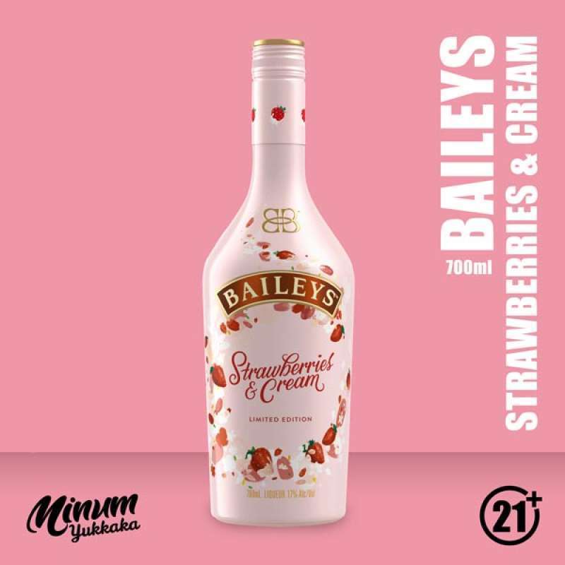 Jual Baileys Strawberries and Cream 700ml di Seller Minum Yuk Kaka