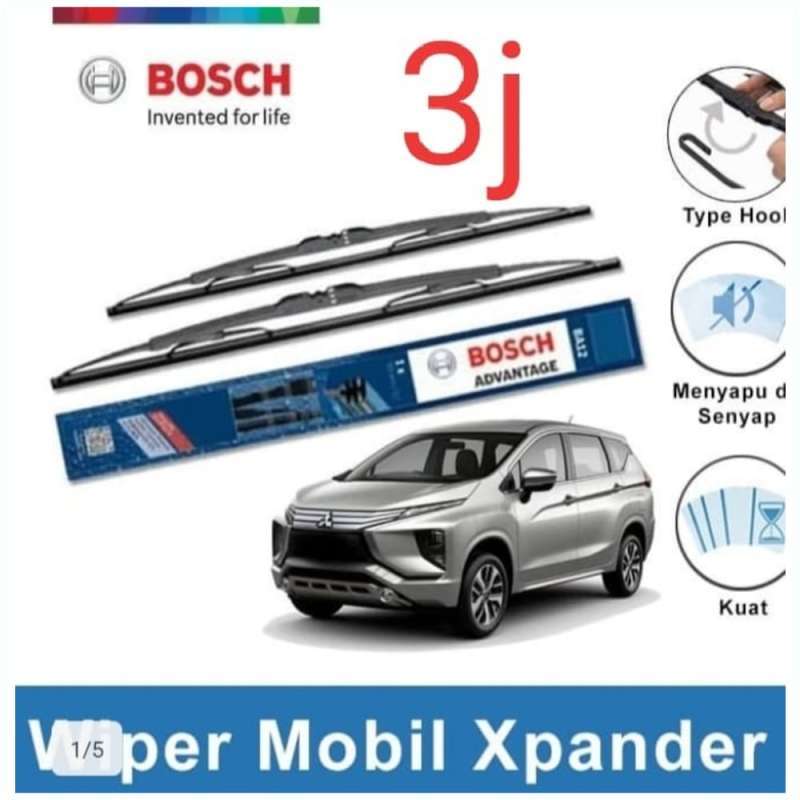 Jual Wiper Bosch Mitsubishi Xpander Advantage 26 & 16 Kode 033 di