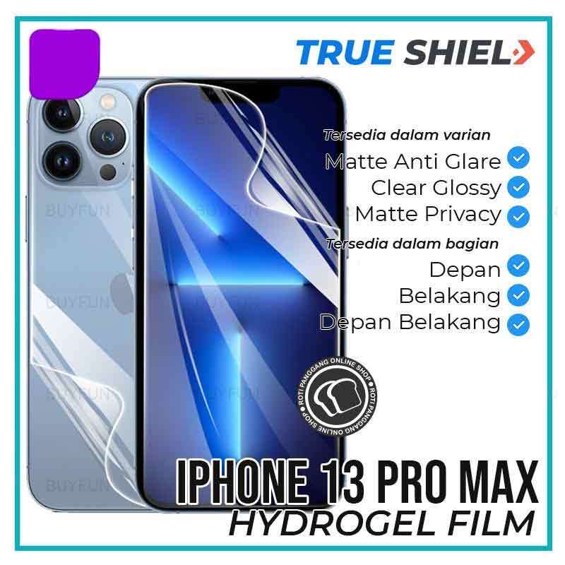 Jual APPLE IPHONE 13 PRO MAX HYDROGEL SCREEN AND BACK PROTECTOR DEPAN BELAKANG MATTE