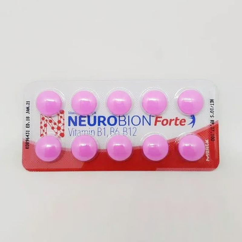 Jual Neurobion Forte Obat Kesehatan Pink [1 Blister/10 Tablet] di