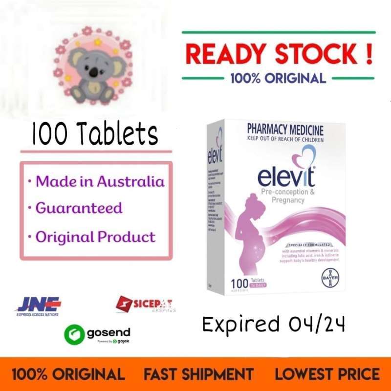 Jual Elevit Pregnancy Multivitamin 100 Tablets di Seller Babykoala
