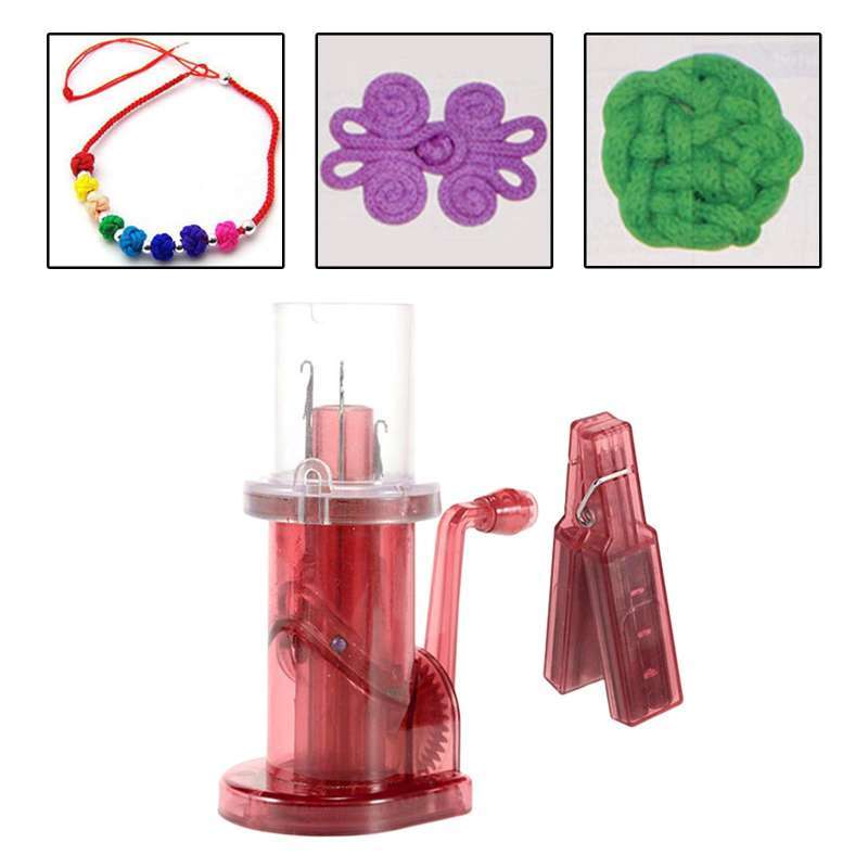 Promo Manual Spool Knitter, Easy Weaver Knitter Weaver Knitting Tool