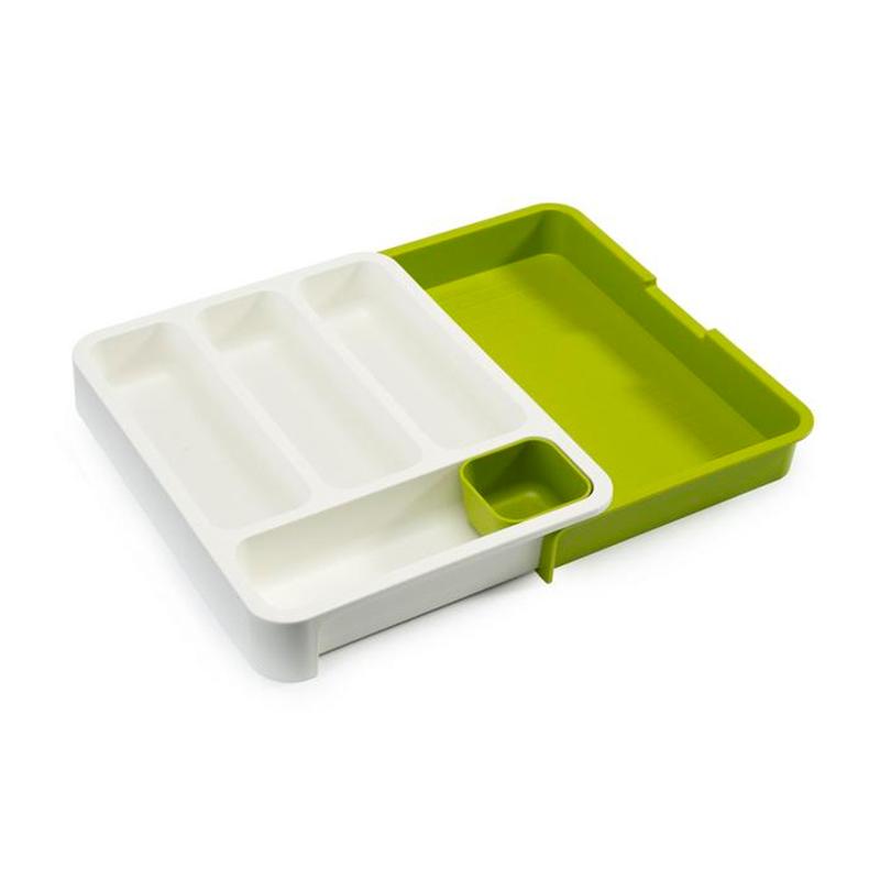 Jual Joseph Joseph Drawer Store Cutlery Tray White Green di Seller