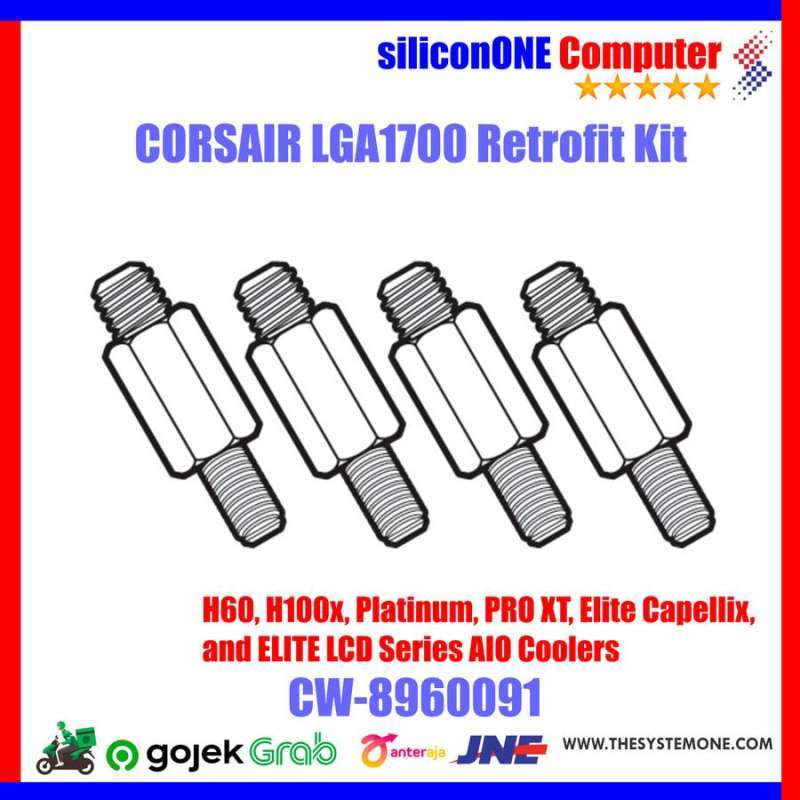 Jual CORSAIR LGA1700 Retrofit Kit CW8960091 AIO Bracket di Seller