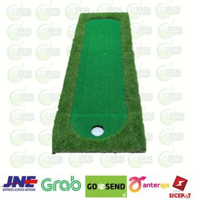 Jual Lapangan Mini Golf Portable 100 x P 250 Putting Green + Obstacle