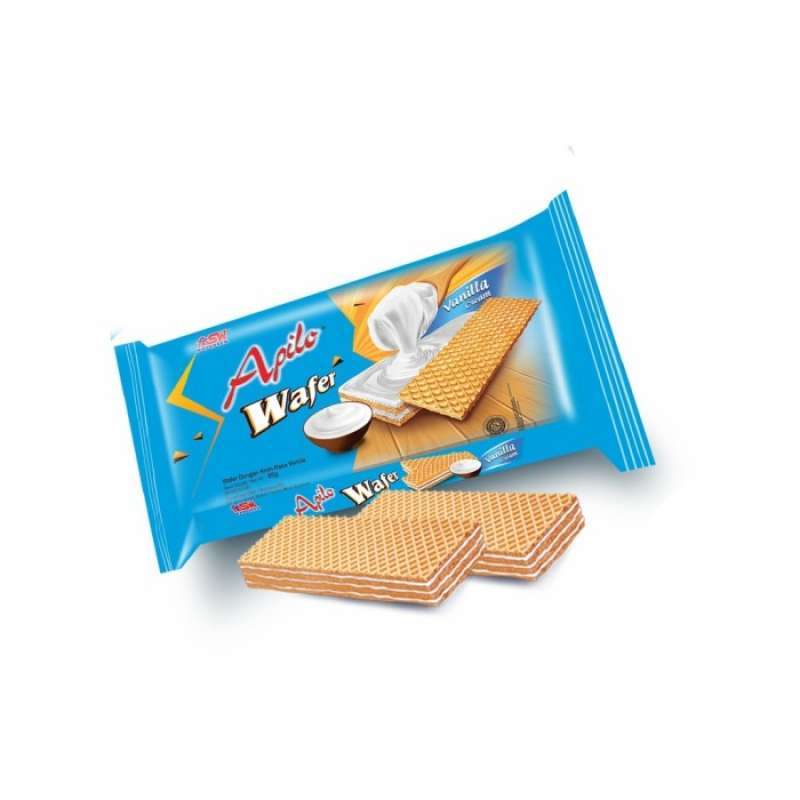 Jual Apillo Block Wafer Vanilla 80 gr di Seller Odettee Shop - Wanasari ...