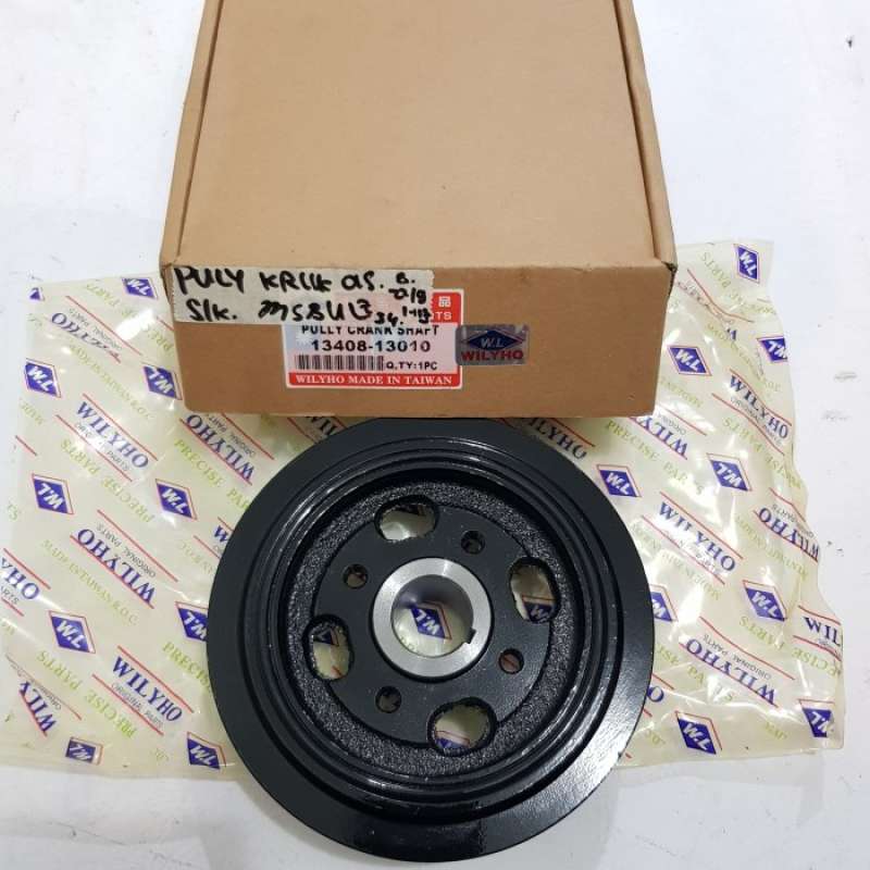 Jual JUAL Puli Kruk Ker Kur AS Poli Pulley Crankshaft Kijang Super 5K Kapsul 7K BERKUALITAS di